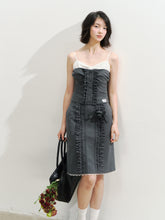 Miu-Style Lace Trimmed Tank Top & Skirt Set - CHINASQUAD
