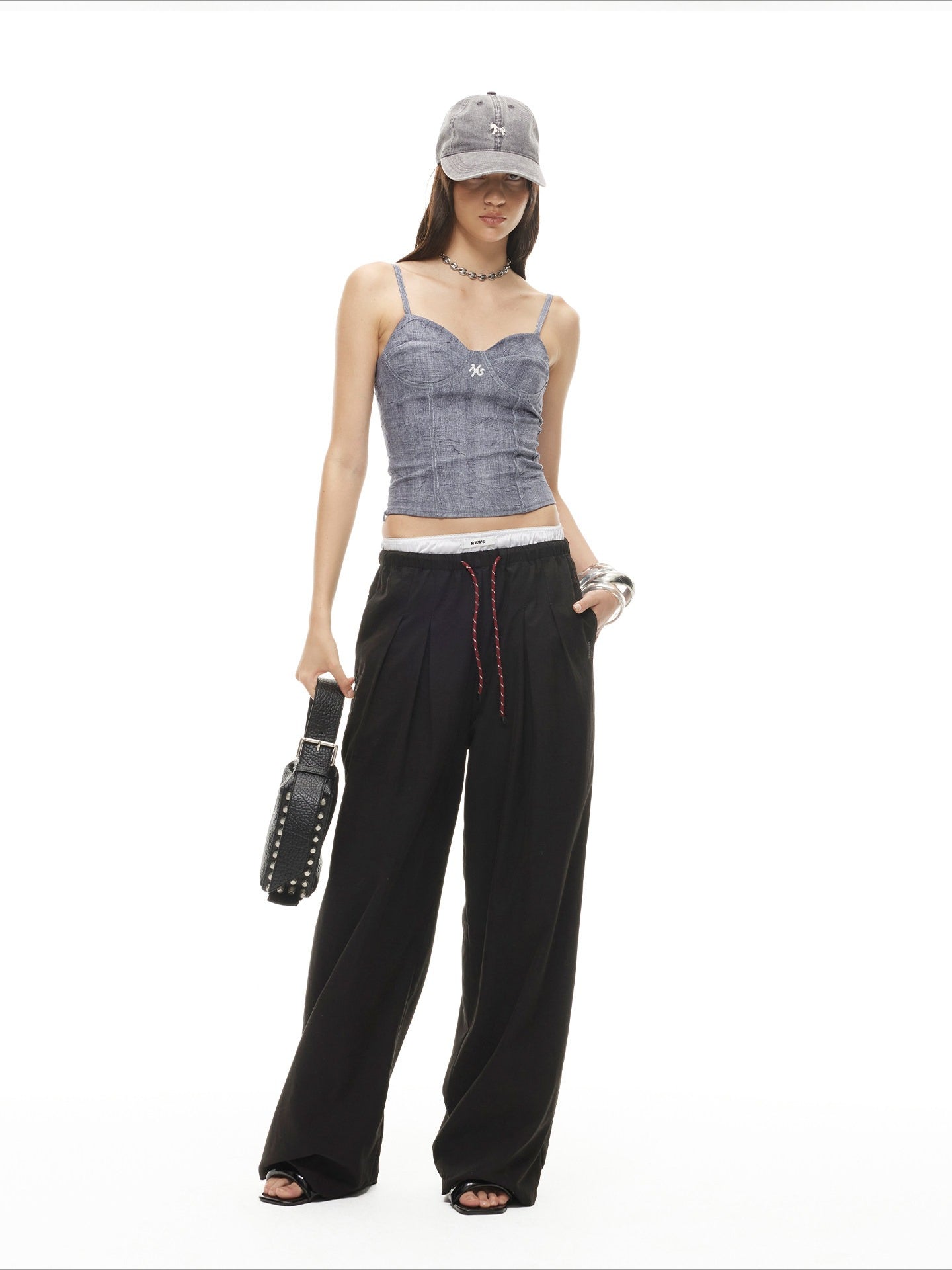 Matisse Relaxed Wide-Leg Trousers