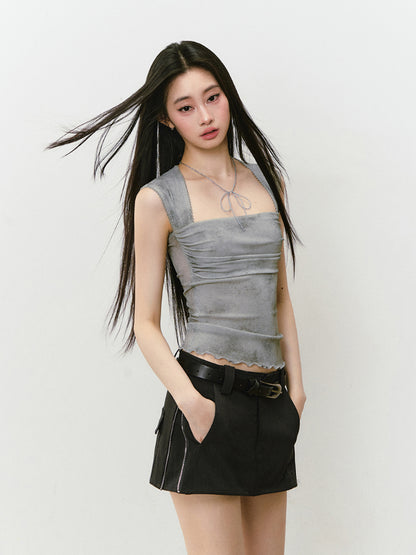 Stretch Mesh T-shirt
