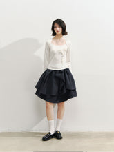 Structural Bow Mini Skirt - CHINASQUAD