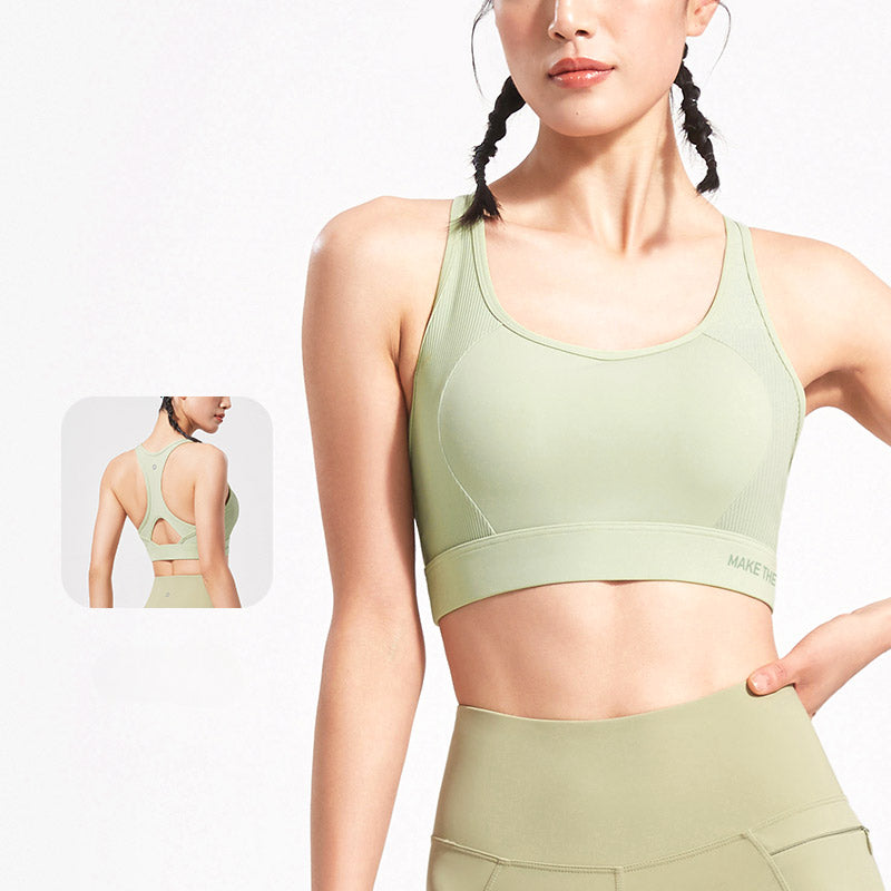 Quick-dry Racerback Sports Bra