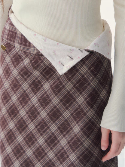 Sunset Park Retro Midi Skirt