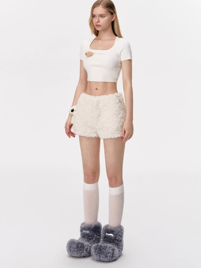 Cute Flat Warm Winter Snow Boots