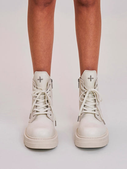 Nomad Leather Biker Boots