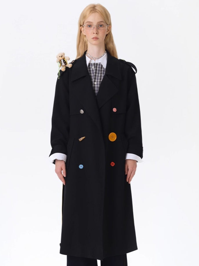 Tailor Bear Long Trench Coat