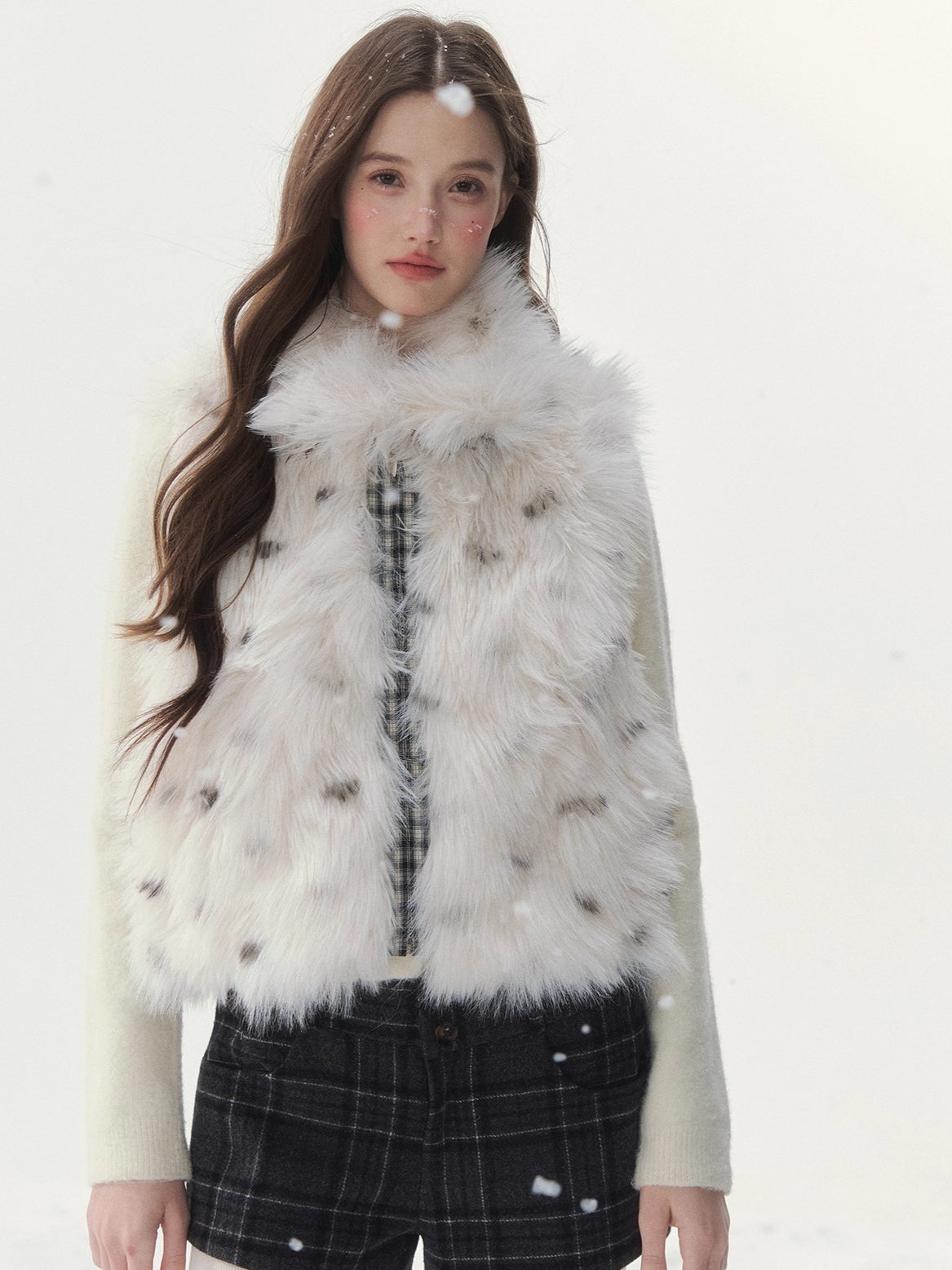 Reversible Fashion Faux Fur Jacket