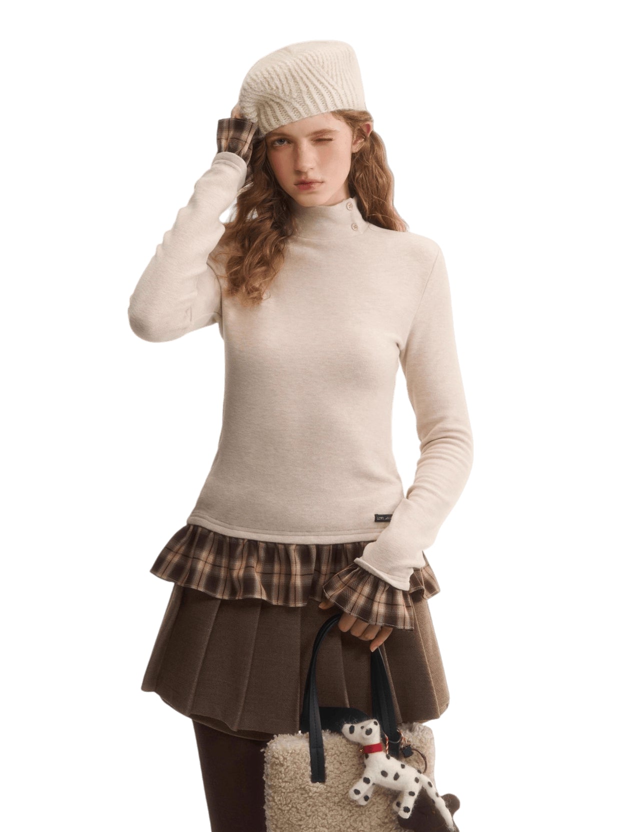 High-Neck Slim-Fit Base Layer Turtleneck