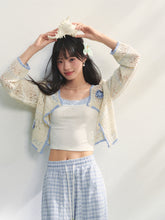 Hollow Out Crochet Knit Cardigan - CHINASQUAD