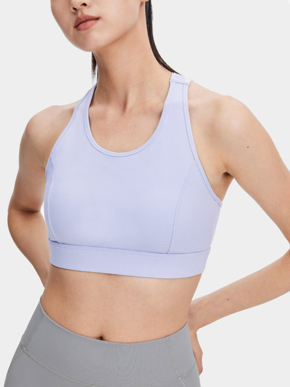 Double-Layer Crossback Shockproof Fitness Bra