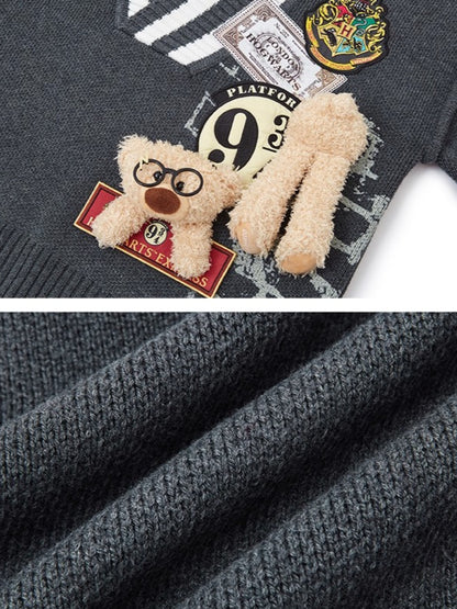 Platform 9¾ V-Neck Sweater
