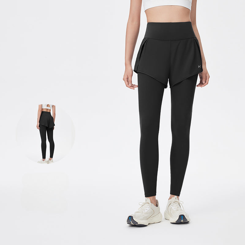 Quick-Dry Two-Piece Design Yoga Pants