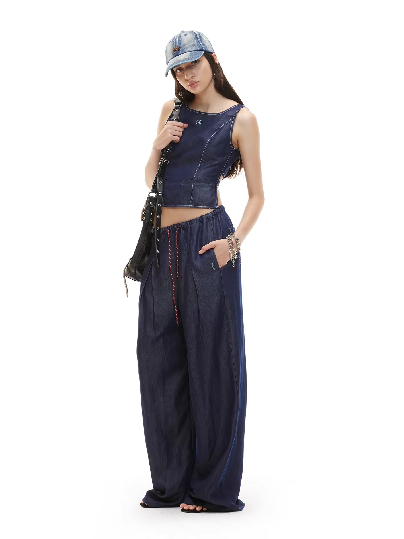 Matisse Lyocell Wide-Leg Straight Denim Jeans