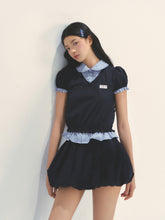 MIU Style Layered-effect Blouse - CHINASQUAD
