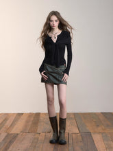 Two-Way Wear Knit Cardigan with Scarf Shawl - CHINASQUAD