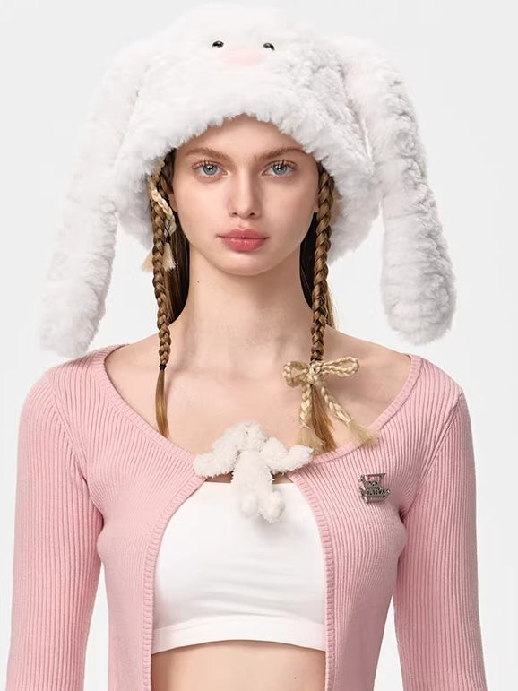 Cute Plush Bucket Hat