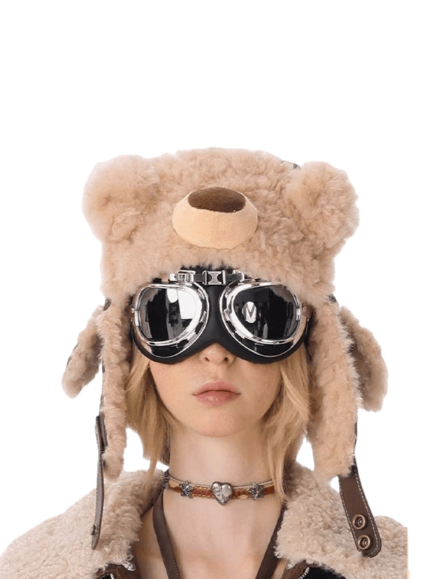 Vintage Aviator Earflap Winter Hat