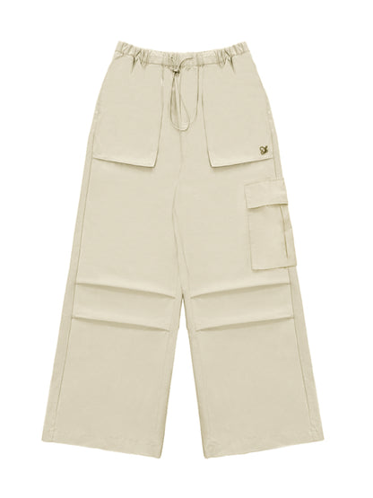 Drawstring Multi-Pocket Cargo Jogger Pants