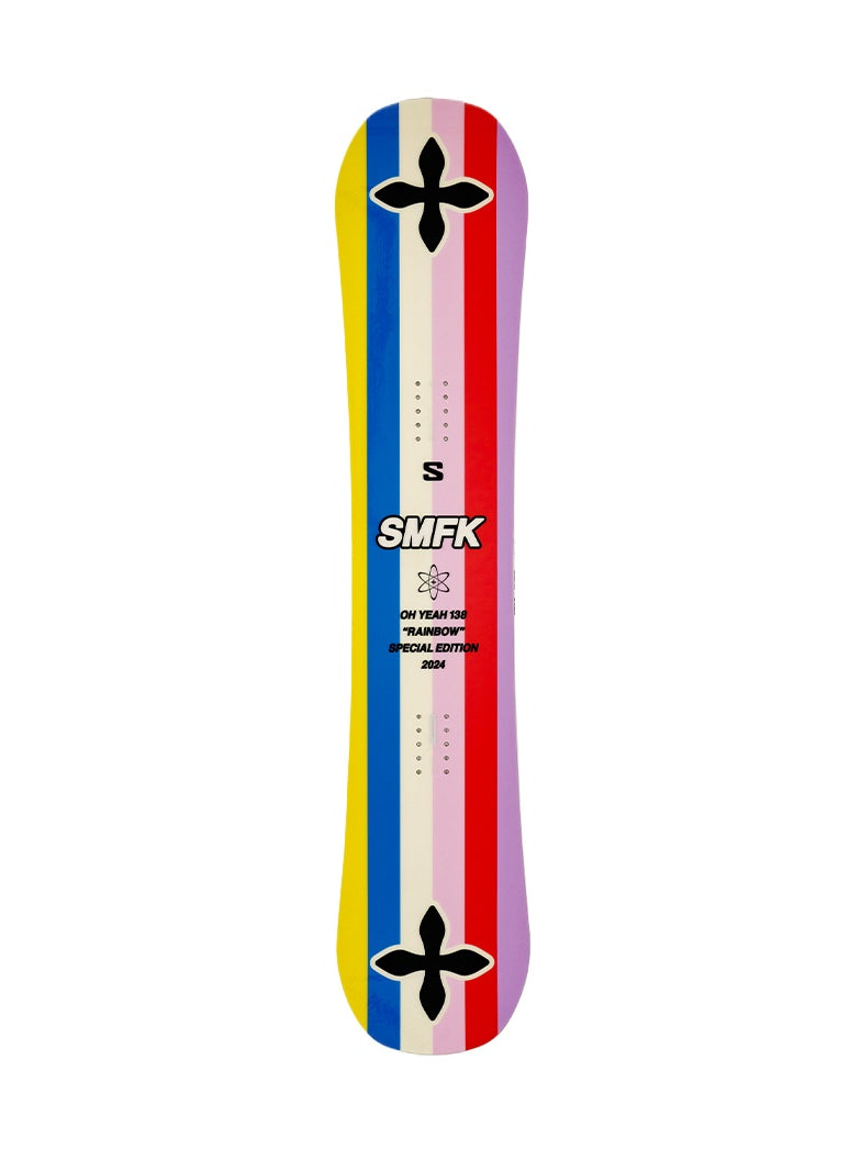 SMFK X SALOMON OHYEAH &quot;RAINBOW&quot; Snowboard