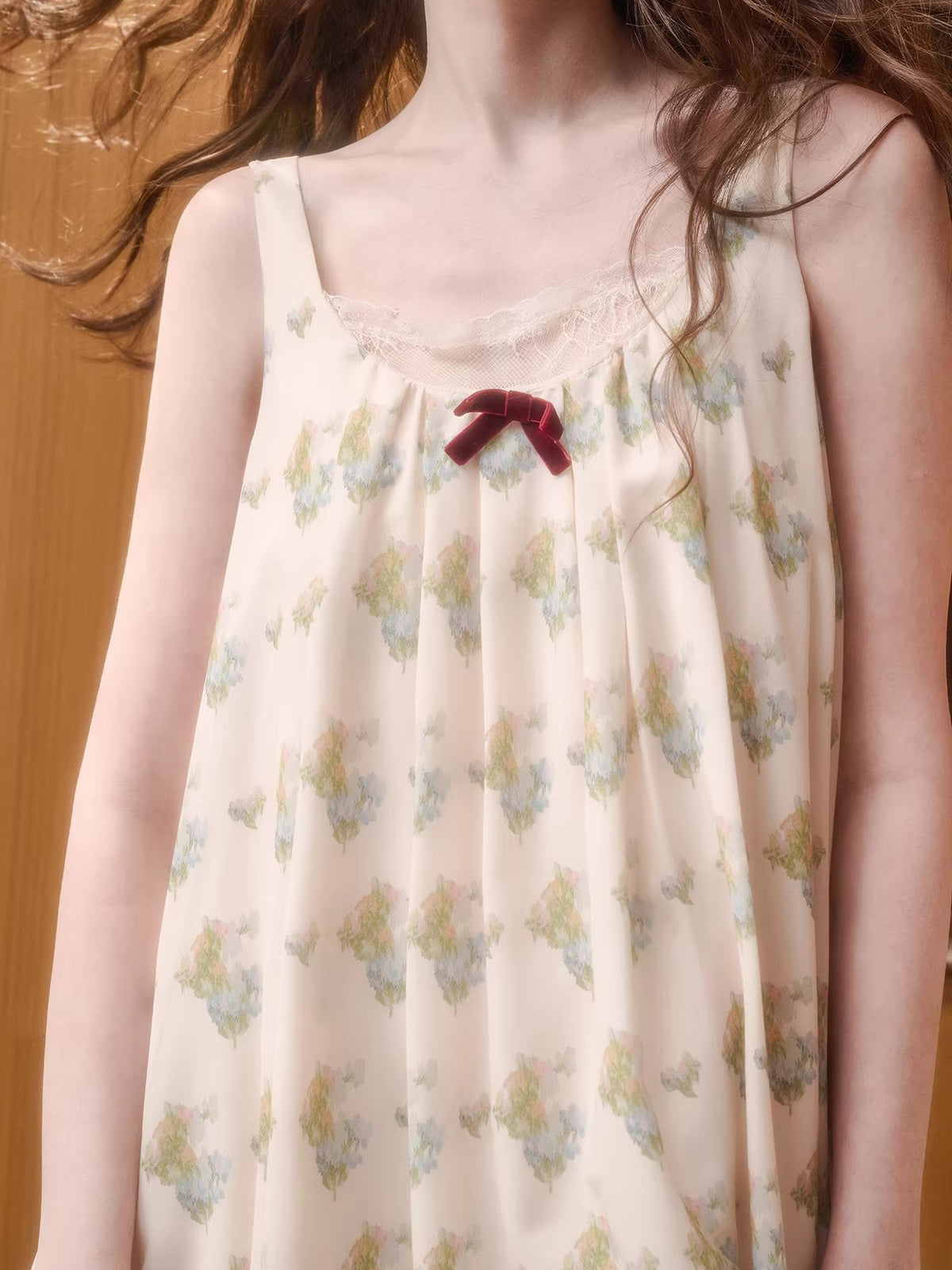 Chiffon Asymmetric Slip Dress