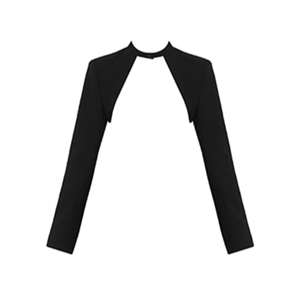 Corset Dress &amp; Cross Bolero Jacket Set