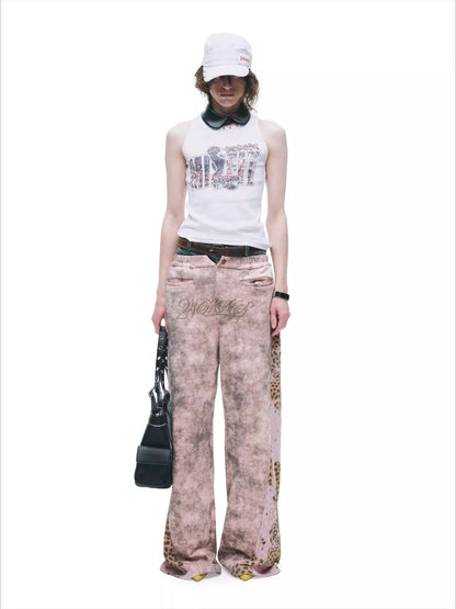 Tie-Dye Punk Sweatpants
