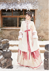 "花墙灯会"Ming-dynasty Hanfu Set - CHINASQUAD