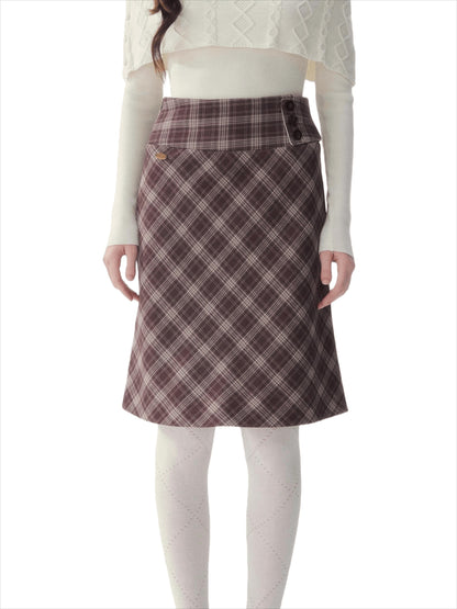 Sunset Park Retro Midi Skirt