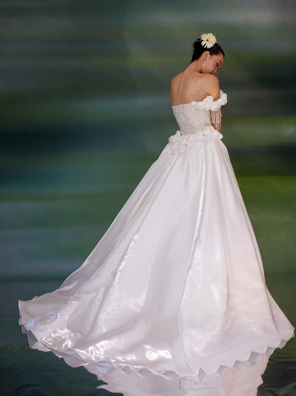 Ivory Blossom Gown
