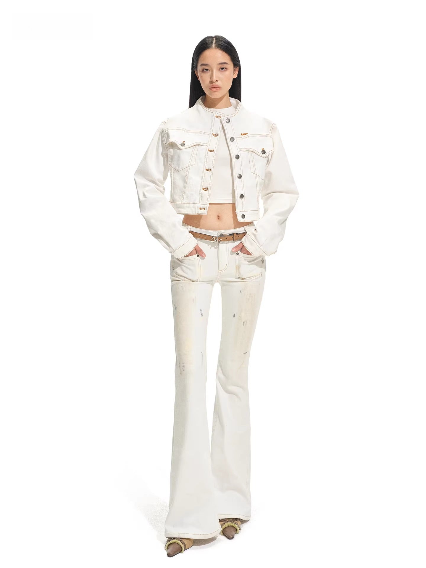 Mountain Cat Short Denim Jacket