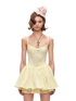 Cotton Eyelet Corset Mini Dress 1Jinn Studio