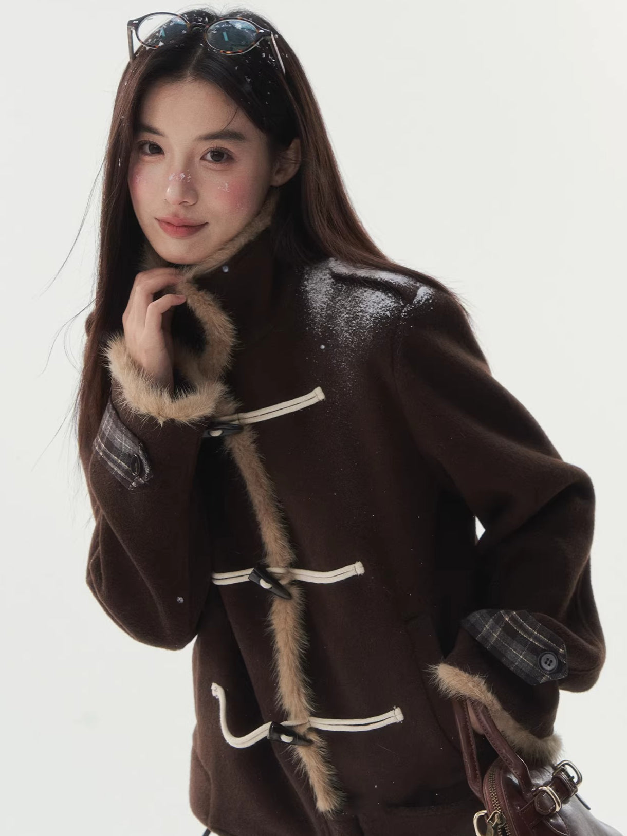 Vintage Duffle Wool-Blend Jacket