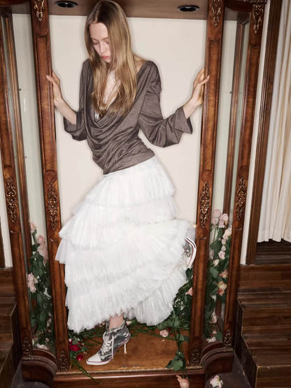 Two-Way Layered Long Sleeve Base Layer