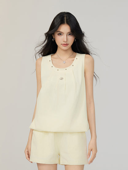 Solid-Color Cooling Vest &amp; Skirt Set - CHINASQUAD