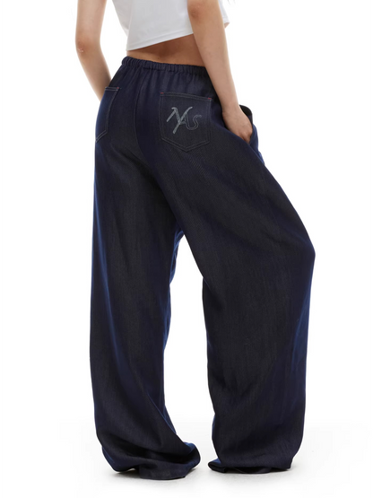 Matisse Lyocell Wide-Leg Straight Denim Jeans