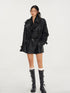 Classic PU Trench Leather Jackets - CHINASQUAD