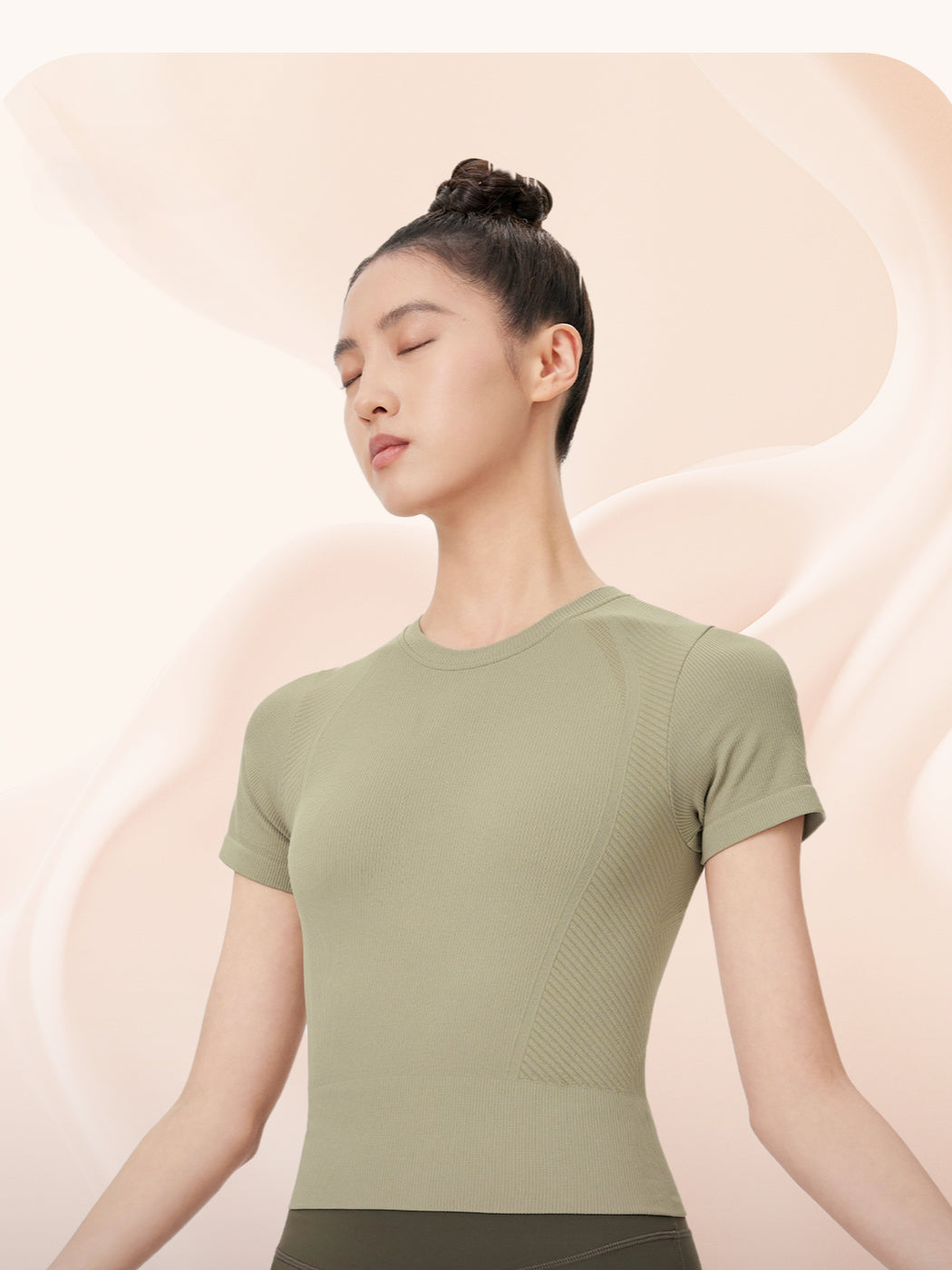 Fitted Quick-drying Breathable Yoga Top