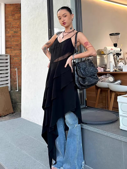 Paint-Splatter Flared Denim Pants