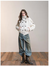 Stand-Collar Pleated Trench Jacket - CHINASQUAD