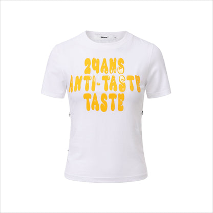 Graphic Waist-Adjustable Slim Fit T-Shirt