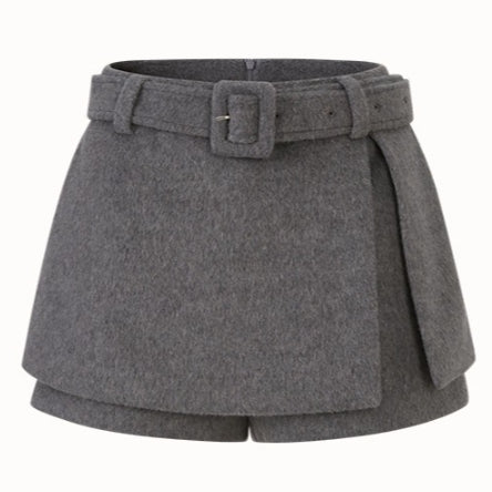 Cosagach Woolen Chic Jacket &amp; Shorts Set