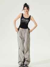 Pleated Low-rise Cargo Pants - CHINASQUAD