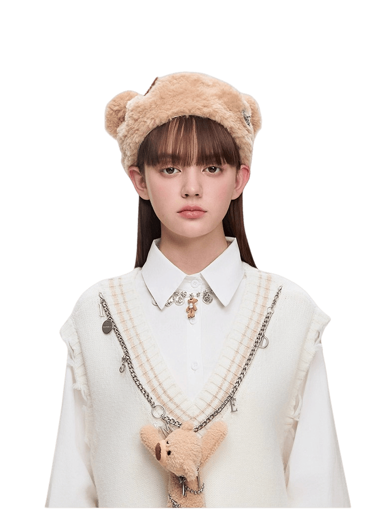 Plush Doll Beret