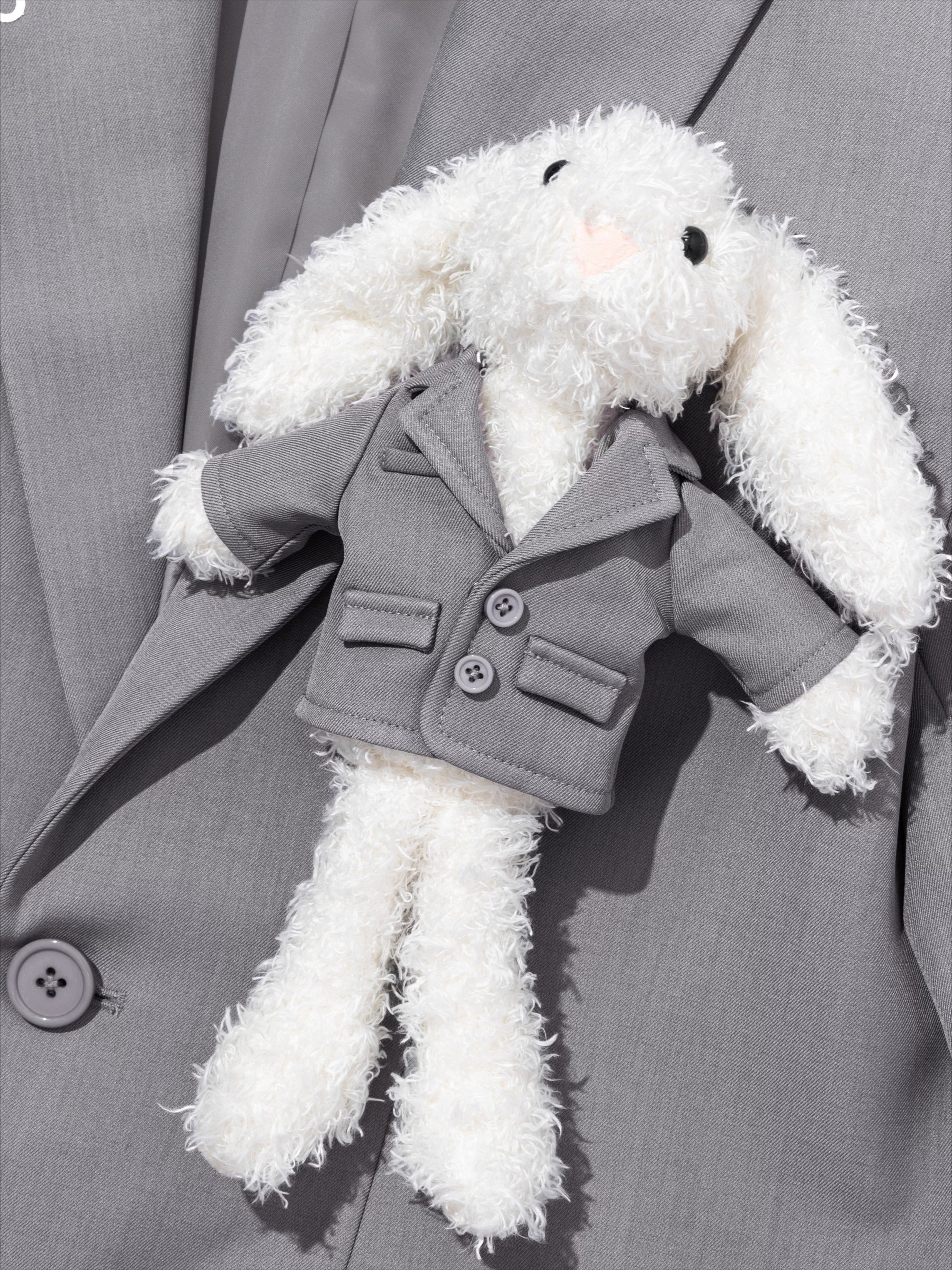 Plush Toy-Detail Relaxed-Fit Blazer
