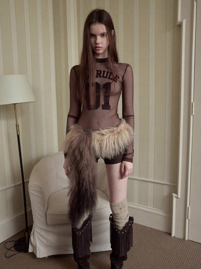 Low-Rise Studded Pocket Mini Shorts