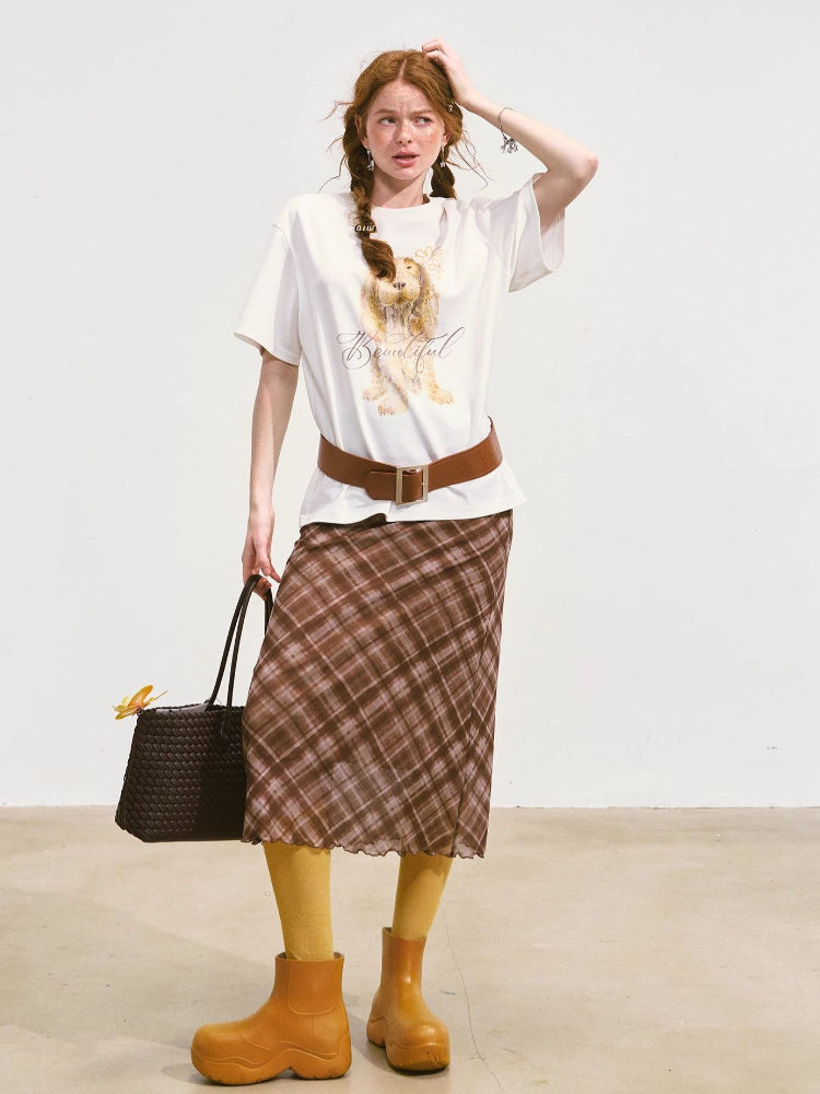 Sloppy Puppy Oversized Sleeve T-shirt