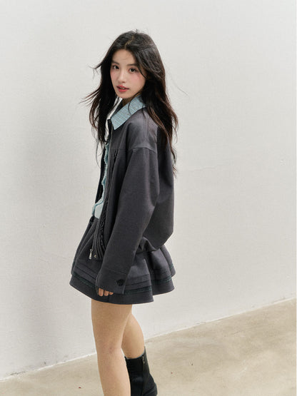 Versatile Pleated Puff Skirt - CHINASQUAD