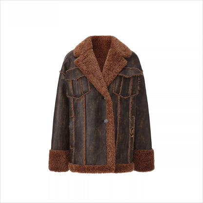 Faux Shearling Bonded Jacket