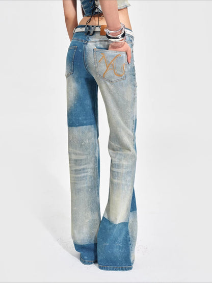 Straight-Leg Lyocell Denim Jeans