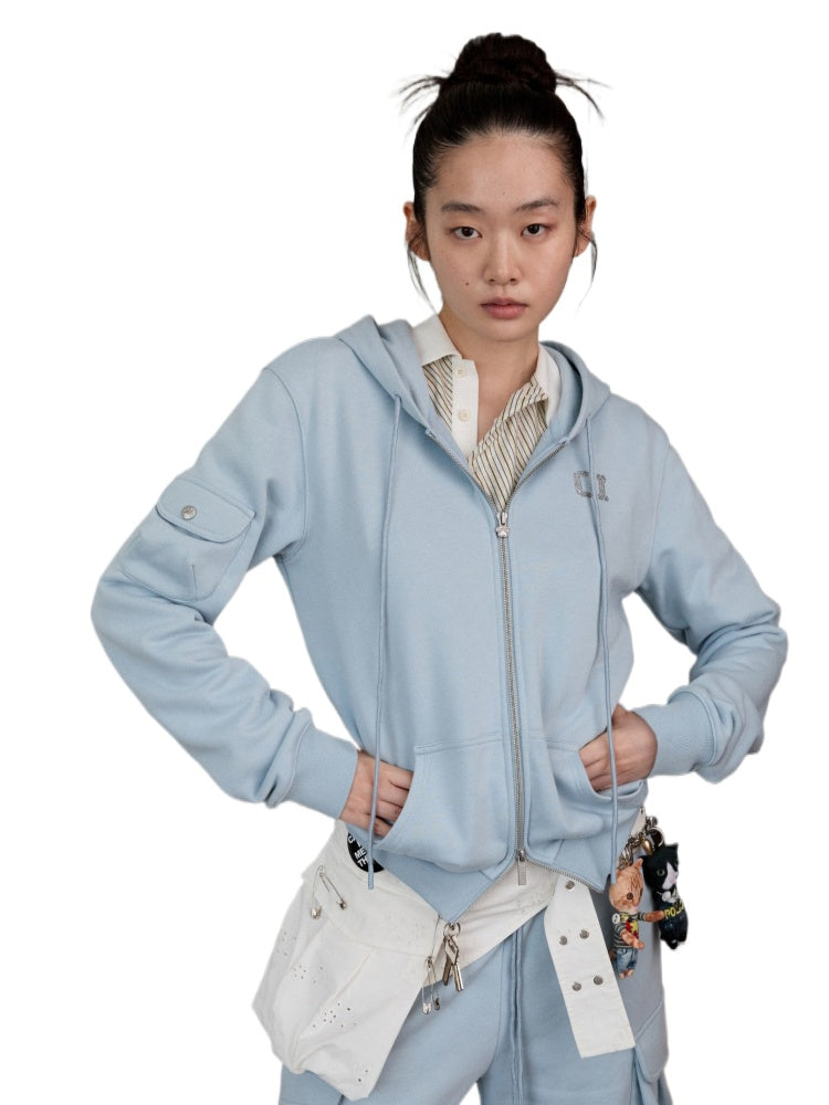 Solid Color Hoodie &amp; Sweatpants Set - CHINASQUAD