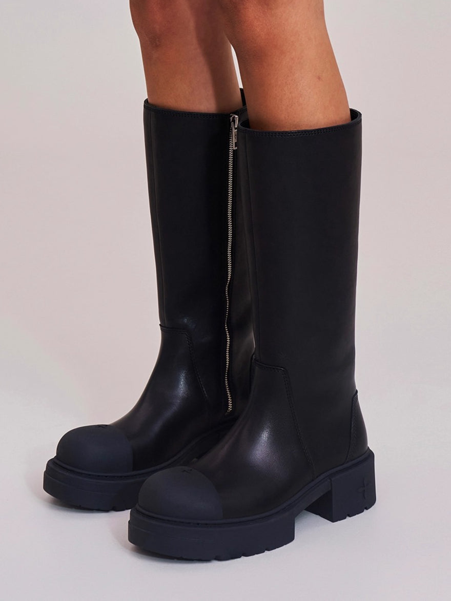 Nomad Leather High Boots